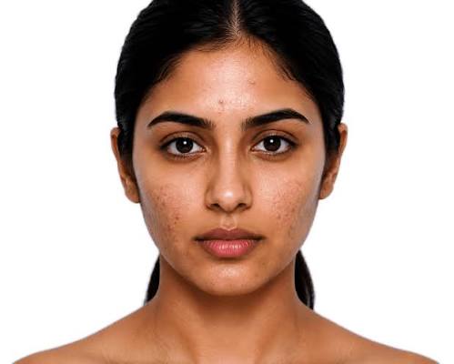 Acne scar result